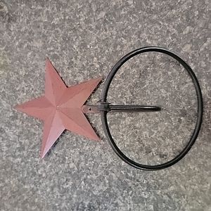 Metal Star towel holder
